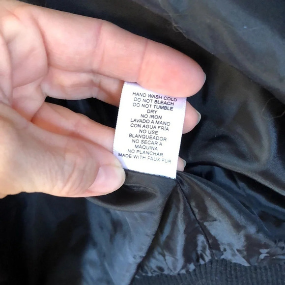 Faux  Fur Bomber Jacket - Picture 7 of 15